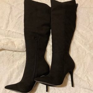 Black boots